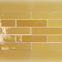 Lucca Vittoria Mostaza Bathroom & Kitchen Tile 7.5x30