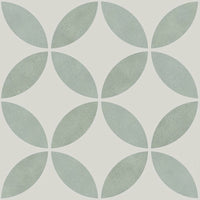 Lucca Zephyro Matt Pattern Enya Acqua Pattern Tile 15x15