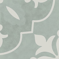 Lucca Zephyro Matt Pattern Nora Acqua Pattern Tile 15x15