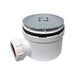 Lussaro 90mm High Flow Shower Tray Waste With Cover - White