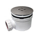 Lussaro 90mm High Flow Shower Tray Waste With Cover - White