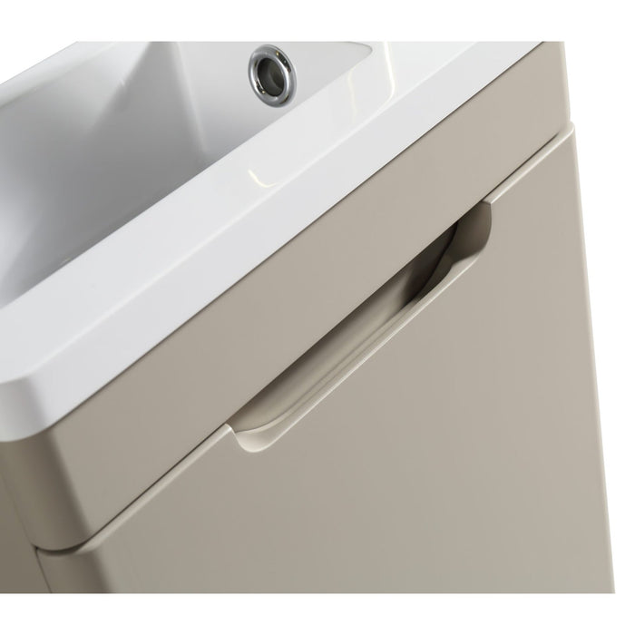 Tailored Acerra 400mm 1 Door Cloakroom Floorstanding Vanity Unit & Basin 400mm - 1 Tap Hole