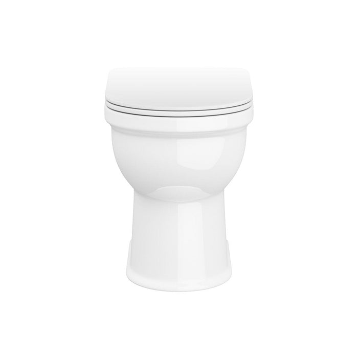 Lussaro Alda Rimless Back To Wall Toilet And Seat - White