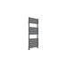 Alexis Designer Towel Radiator - Gunmetal / 1200mm x 450mm