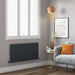 Lussaro Brisa Horizontal Designer Radiator - Anthracite