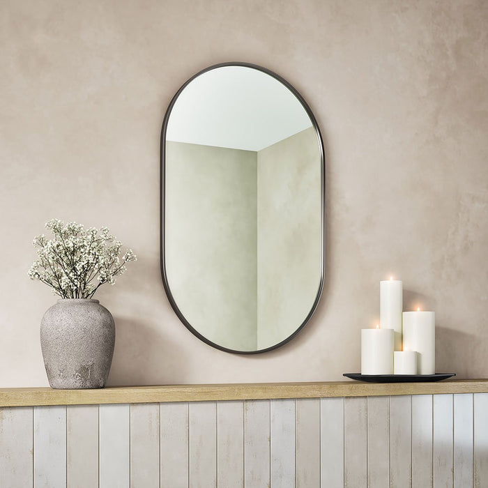 Lussaro Bruno Pill Non Illuminated Mirror - 800mm x 500mm