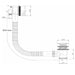 Lussaro Como 3 Outlet 2 Knurled Handles Bath Kit 1 - Shower
