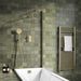 Lussaro Como 3 Outlet 2 Knurled Handles Bath Kit 1 - Shower