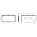 Delilah Illuminated Mirror - 600mm x 1200mm - Illuminated