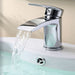 Ella Modern Round Mono Basin Mixer Tap And Waste - Chrome