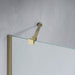 Lussaro Fiorano Angled Bracing Bar - Brushed Brass - Shower