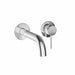 Lussaro Gino Fluted Wall Mounted Bath Filler Tap - Chrome