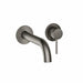 Lussaro Gino Fluted Wall Mounted Bath Filler Tap - Gun