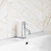 Lussaro Gino Knurled Mini Mono Basin Mixer Tap