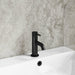 Lussaro Gino Knurled Mini Mono Basin Mixer Tap
