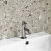 Lussaro Gino Knurled Mini Mono Basin Mixer Tap