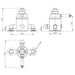 Grace Traditional Exposed Concentric Thermostatic Shower