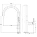 Hannah Single Lever Kitchen Mixer Tap - Kitchen Taps