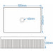 Lussaro Isabelle Fluted Rectangular Countertop Basin