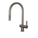 Layla Single Lever Pull Out Kitchen Mixer Tap - Gunmetal