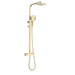 Mia Premium Square Thermostatic Overhead Shower Kit