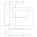 Mila Mono Basin Mixer Tap And Waste - Basin Mixer Taps