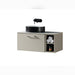 Lussaro Nero 1 Drawer Wall Hung Vanity Unit with Side