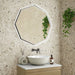 Lussaro Oro LED Illuminated Mirror - Gun Metal / 800mm x