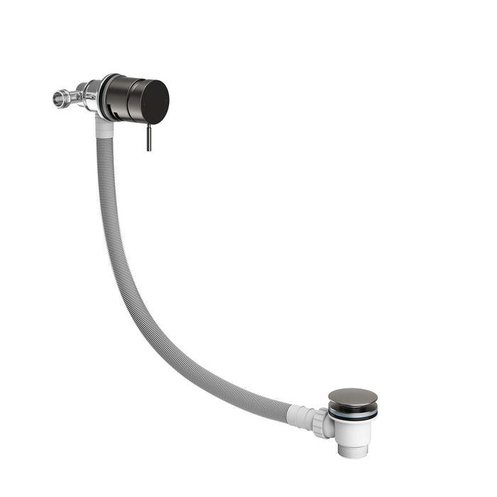 Lussaro Overflow Bath Filler With Waste And Control Valve