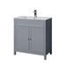 Paisley Floor Standing Vanity Unit With Basin - 800mm Wide