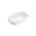 Lussaro Porto Countertop Basin - 460mm Wide - Gloss White