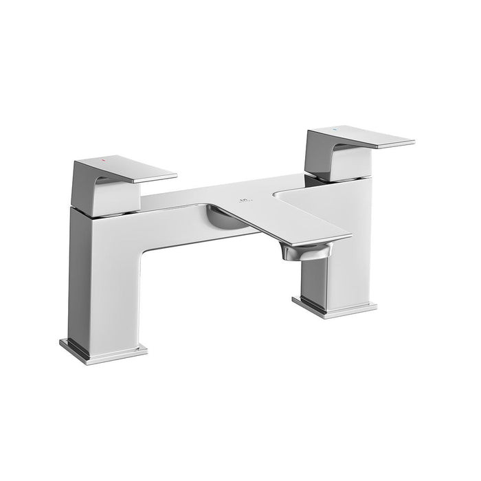 Lussaro Ravello Bath Filler Tap - Chrome - Bath Filler Taps