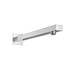 Lussaro Ravello Square Shower Arm - 380mm Long - Chrome