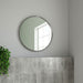 Lussaro Rico Round Non Illuminated Mirror - Gun Metal