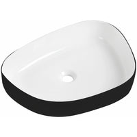 Lussaro Round Countertop Basin - No TH - Orca Pebble