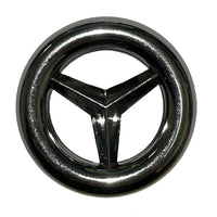Round Overflow Cover - Chrome - Basin Accessories