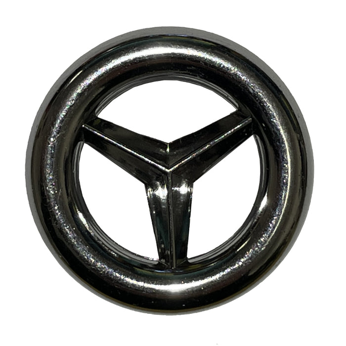 Round Overflow Cover - Chrome - Basin Accessories