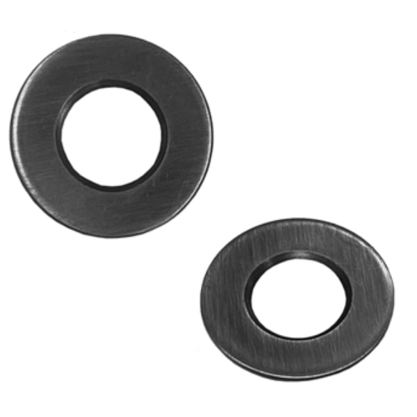 Round Overflow Cover - Gunmetal - Basin Accessories