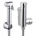 Round Thermostatic Douche Kit - Chrome - Shower Rail Kits