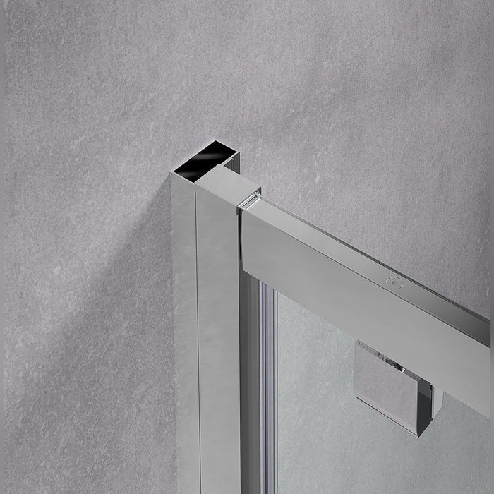 Lussaro Shower Door Extension Profile - Chrome - Shower