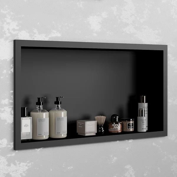 Tailored Round Shower Set, Shower Niche & Basin Mixer Tap Package