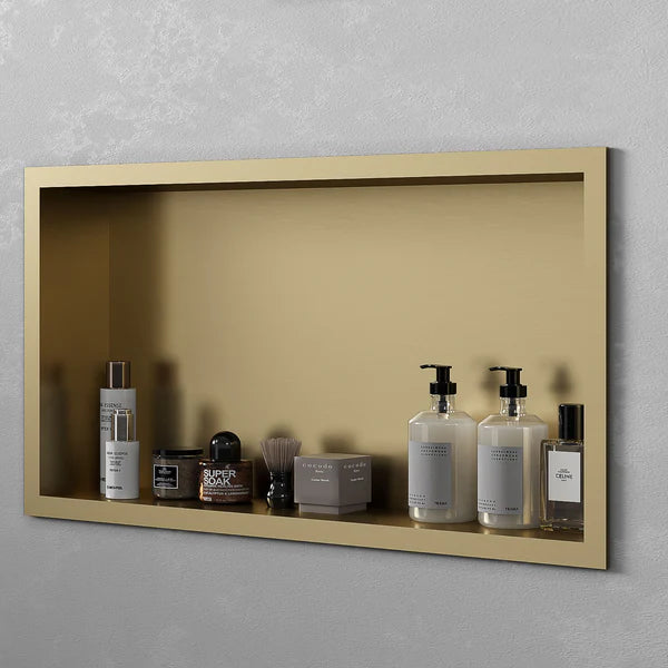 Tailored Round Shower Set, Shower Niche & Basin Mixer Tap Package