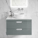 Lussaro Silvano Countertop Basin With Chevron Texture