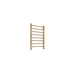 Skylar Heated Towel Rail - Brushed Brass - 800mm x 500mm