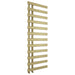 Zara Designer Towel Radiator - Brushed Brass / 1564mm x