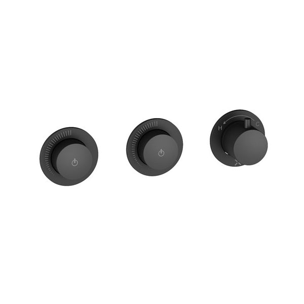 Crosswater Module MRPO 2 Outlet Thermostatic Concealed Shower Valve With Trim set And Rough