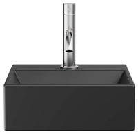 Crosswater Beck Cloakroom Wall Hung Basin With Waste - 1 Tap Hole