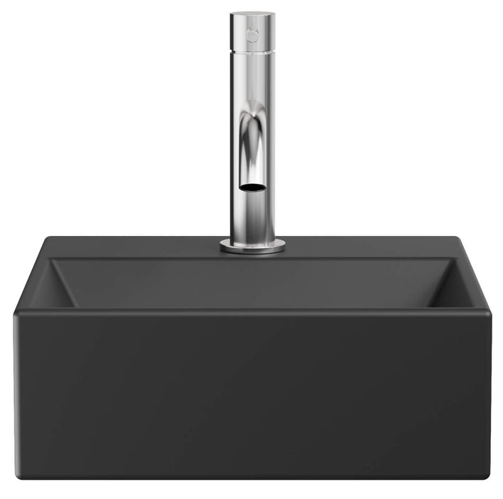 Crosswater Beck Cloakroom Wall Hung Basin With Waste - 1 Tap Hole