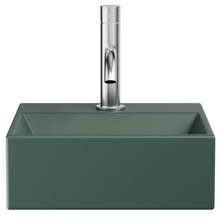 Crosswater Beck Cloakroom Wall Hung Basin With Waste - 1 Tap Hole