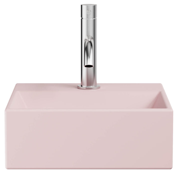 Crosswater Beck Cloakroom Wall Hung Basin With Waste - 1 Tap Hole